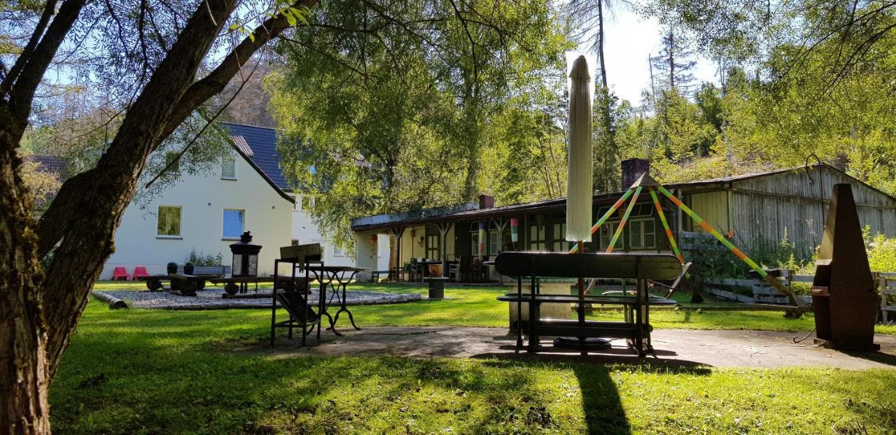 Naturferienhaus Luppbodemuhle Allrode Exterior foto